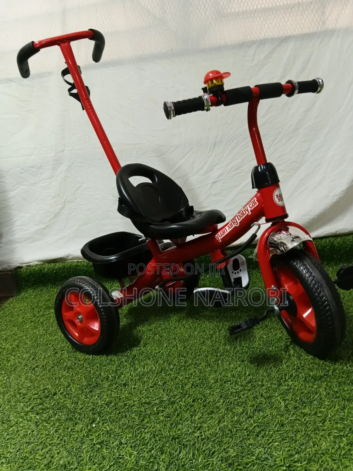 Baby Tricycle With Push Handle