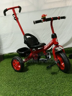-In-1 Baby Tricycle With Push Handle