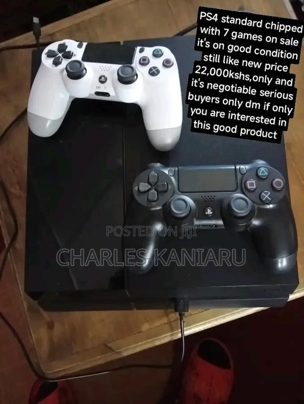Playstation Console - main view