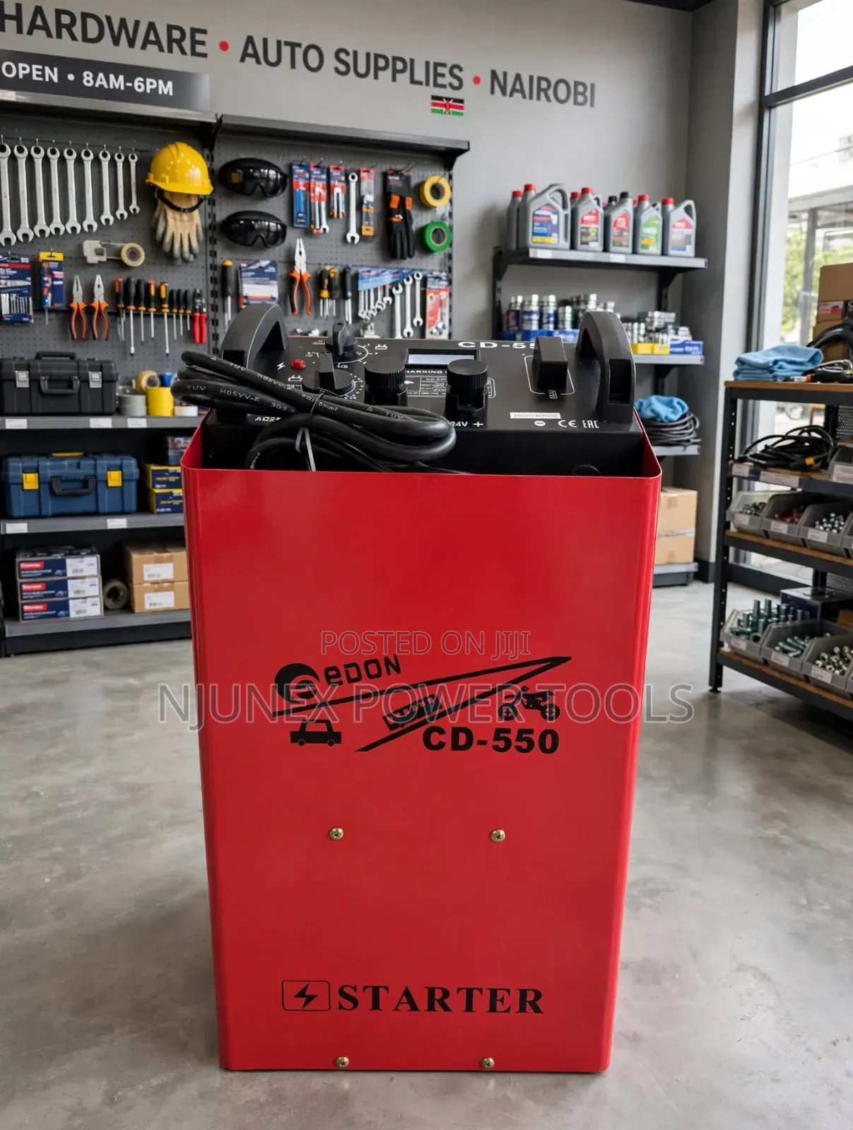Edon CD-550 Battery Charger and Engine Starter