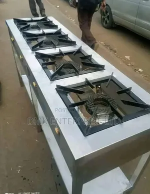4 Burner Stainless Steel Cooker