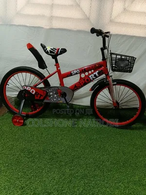 20-Inch Kids BMX Bicycle With Front Baske