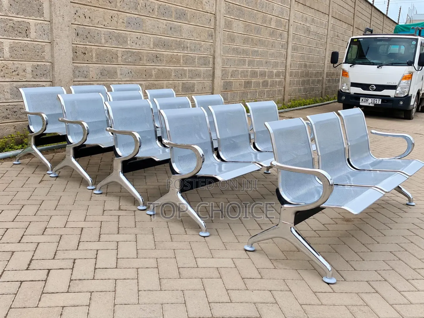 Multiple Colours Waiting Benches