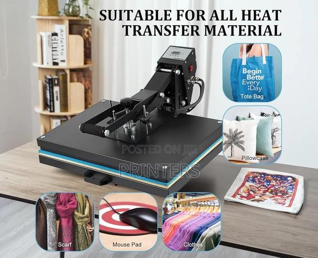 A2 Flatbed Heat Press T-Shirts, Jerseys Branding Machine