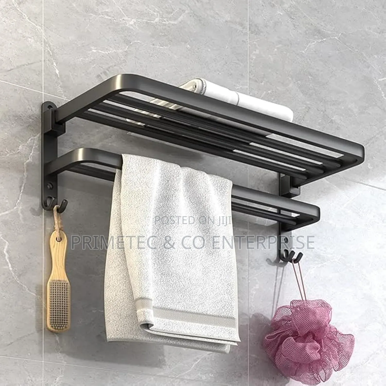 Double -Fold Towel Rack