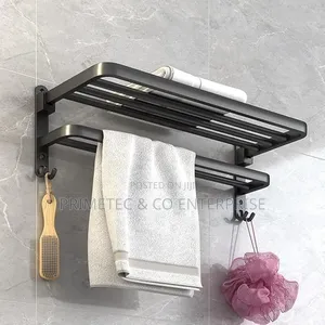 Double -Fold Towel Rack