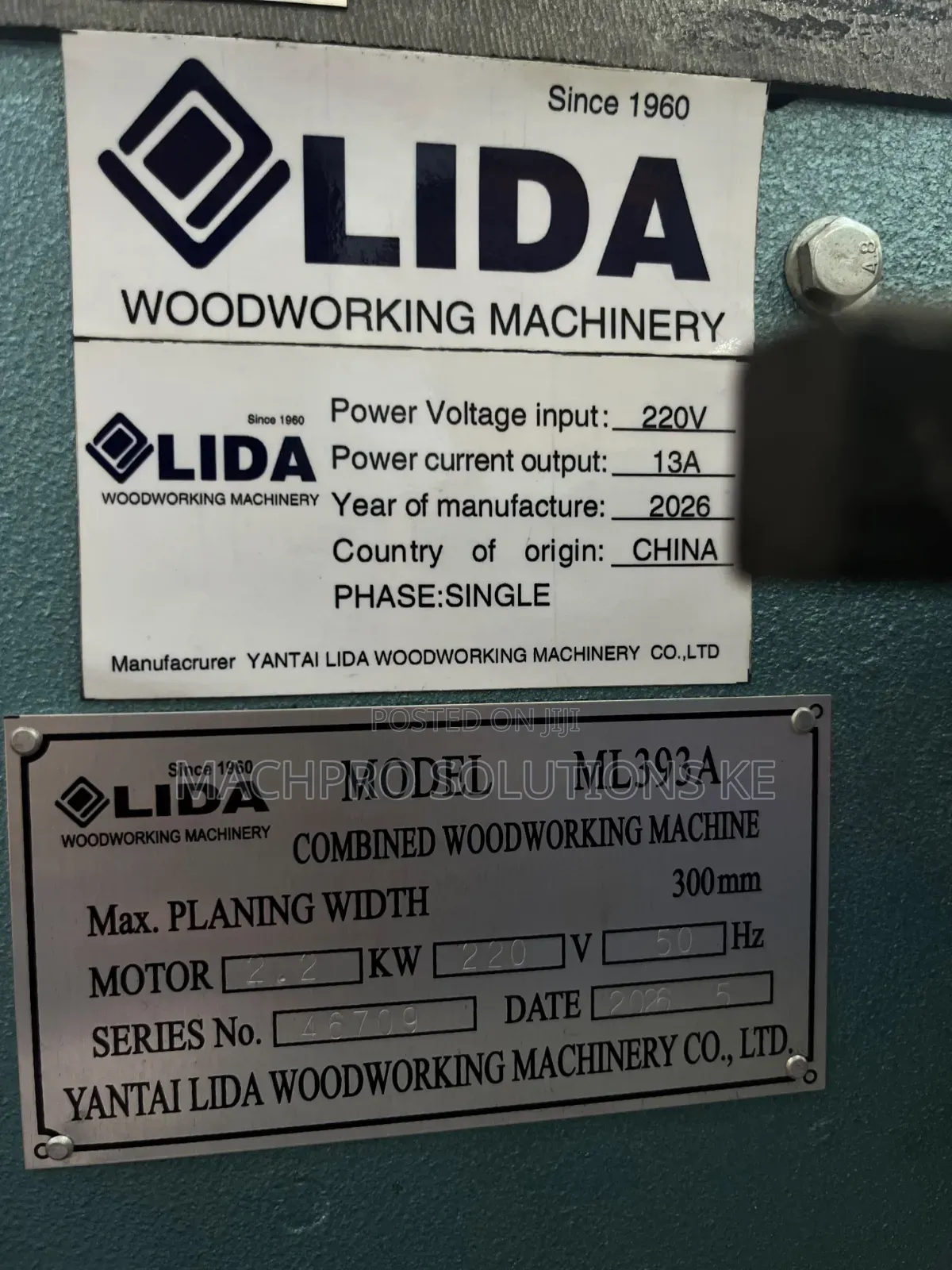 LIDA ML393A Multi-Purpose Woodworking Machine
