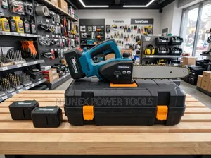 Meakida Cordless Chainsaw 12-Inch Bar Powered by Lithium-Ion Batteries