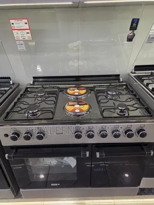 Mika 90x60 Cooker 4 Gas Pool + 2 Rapid Plate Rotisserie MST9042