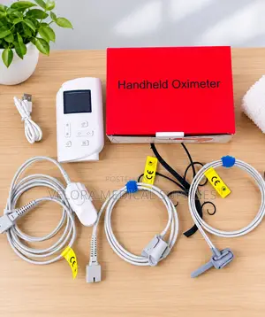 Rechargeable Handheld Pulse Oximeter – SpO2 and Pulse Monitor