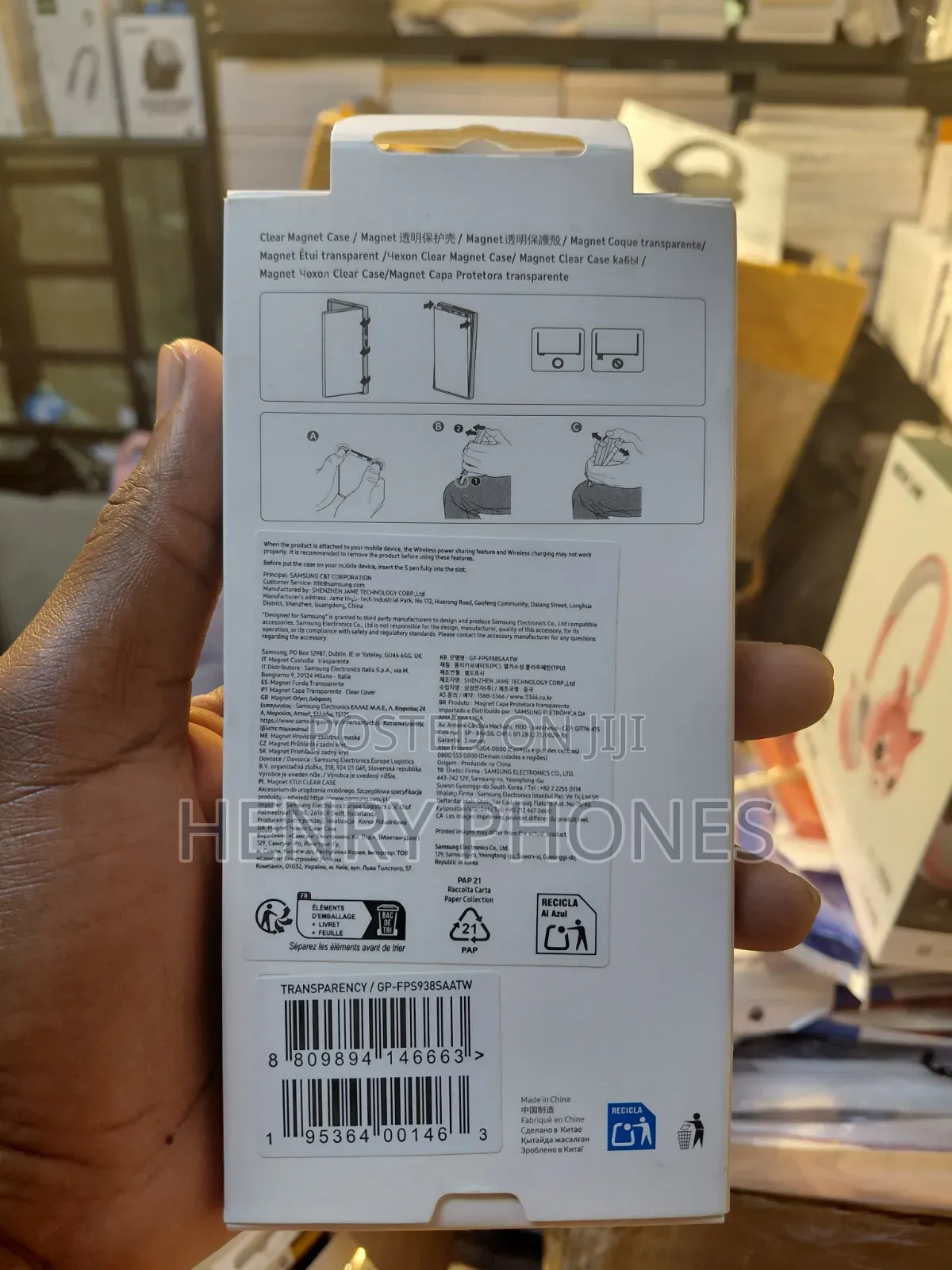 Clear Magsafe Samsung S26