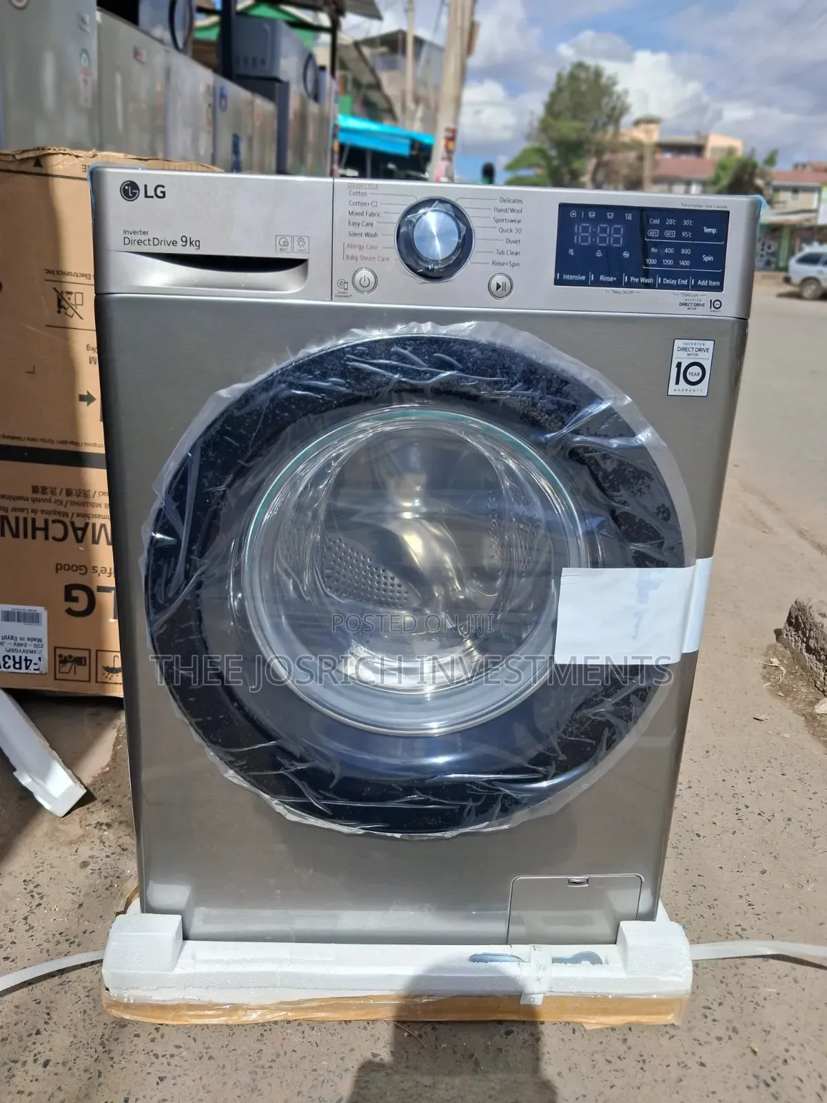 LG 9kg Washing Machine Front Load