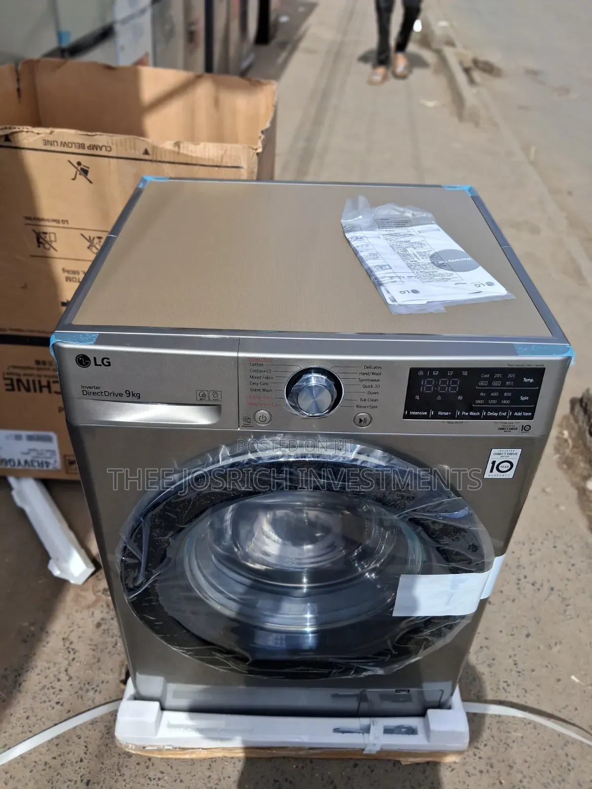 LG 9kg Washing Machine Front Load