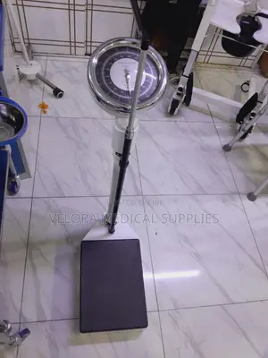 Weighing Scale With Height Meter – Medical Height and Weight Scale