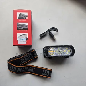 Headlamp Multicolour Head Torch Camp Flashlight Rechargeable Head Lamp