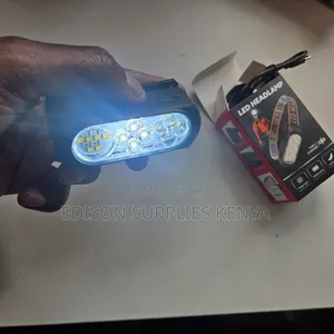 Headlamp Multicolour Head Torch Camp Flashlight Rechargeable Head Lamp