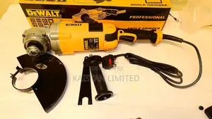 Powerful 9-Inch DeWALT Angle Grinder for Cutting and Grinding