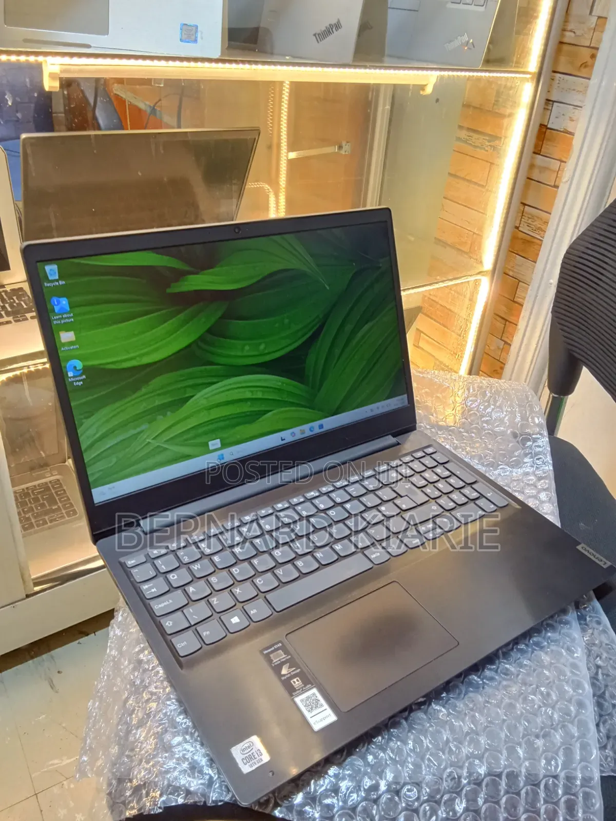 Laptop Lenovo Ideapad S145-15 8GB Intel Core i3 SSD 16 GB