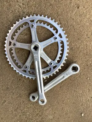Crankset Aluminium Roadbike 52-42 Teeth Chainrings Aluminium