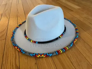 Beaded Fedora Hats.
