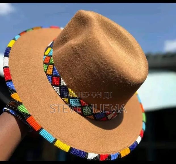 Beaded Fedora Hats. - thumbnail 8