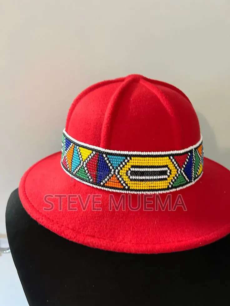 Beaded Fedora Hats.