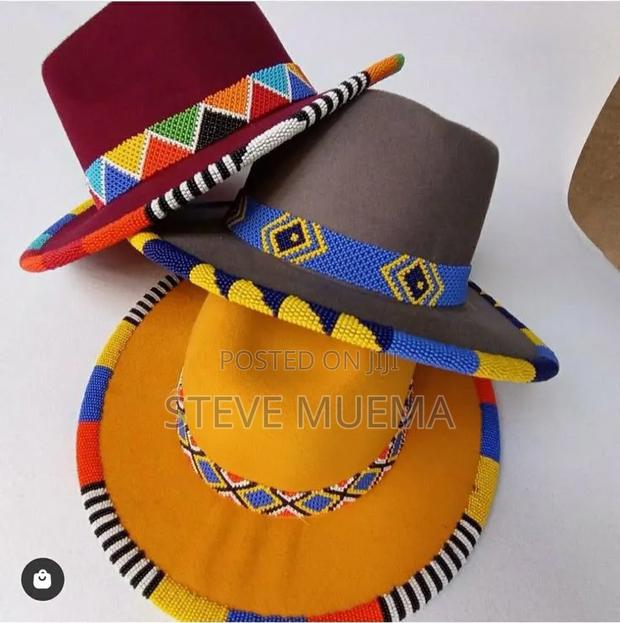 Beaded Fedora Hats. - thumbnail 10