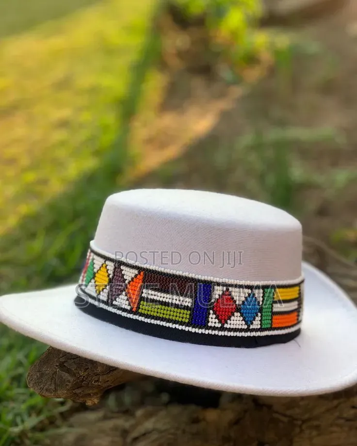 Beaded Fedora Hats.