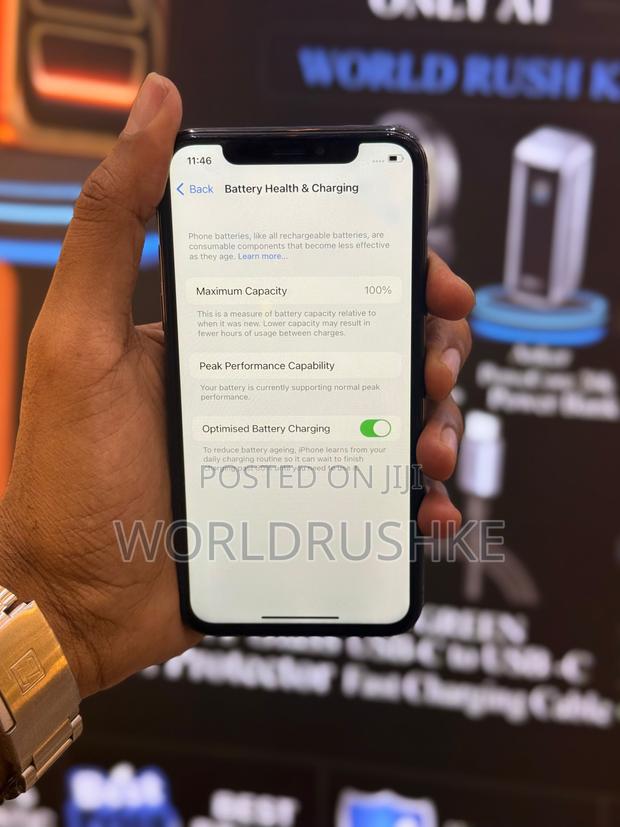 Apple iPhone X 256 GB Blue - thumbnail 3