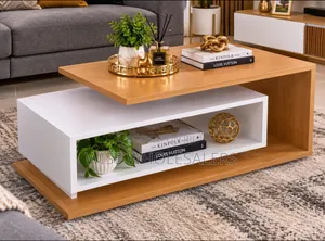 Executive Floating Laminated Coffee Table at