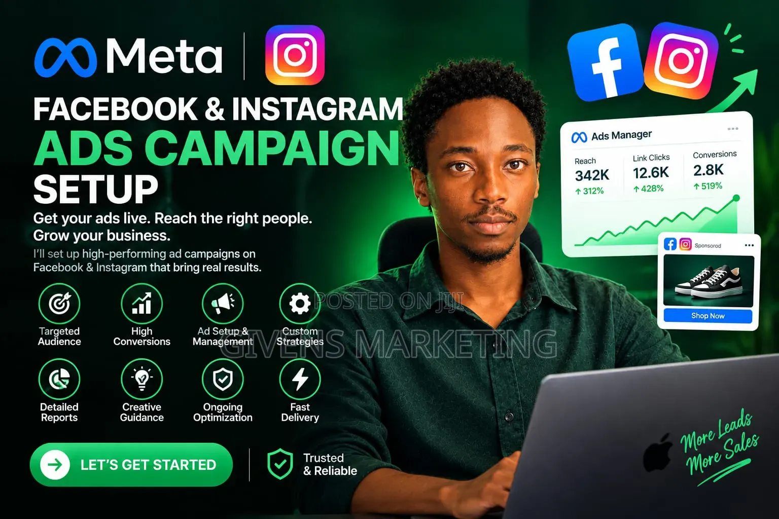 Digital Marketing, Facebook & Instagram Ads Services