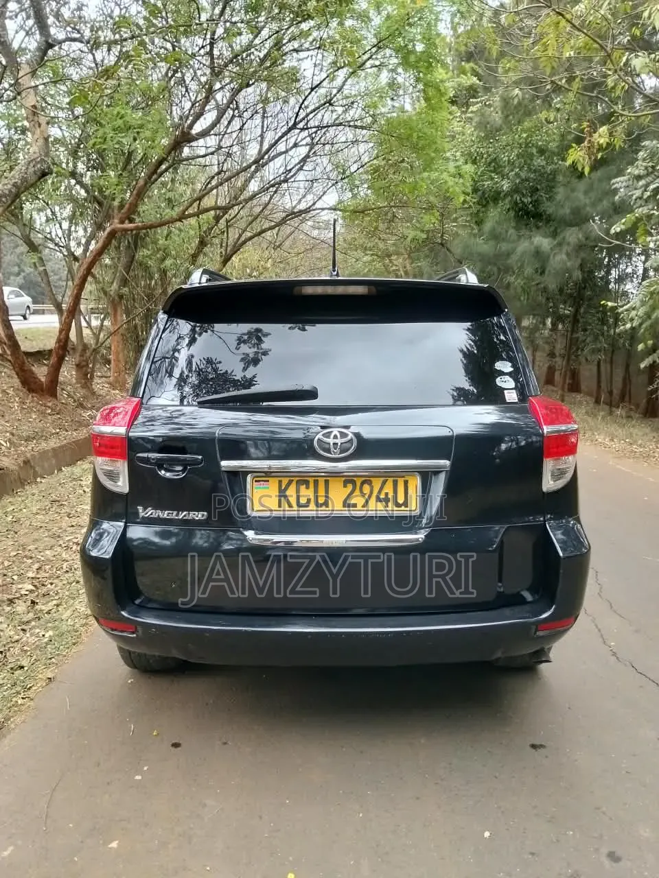 Toyota Vanguard 2012 Silver