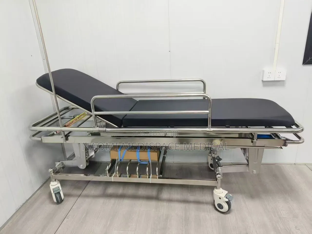 Stable and Durable Height Adjustable Patient Stretcher