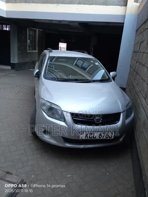 Toyota Corolla Fielder 1.5 Petrol FWD 2010 Silver