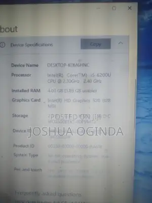 Laptop HP 340s 4GB Intel Core i5 HDD 256GB