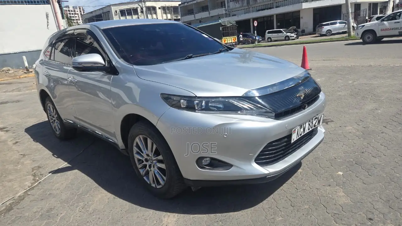 Toyota Harrier 2014 Silver