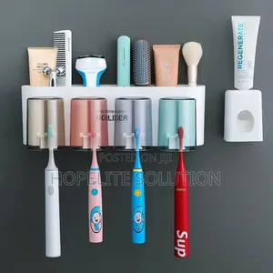 Toothbrush Toothpaste Organizer Set