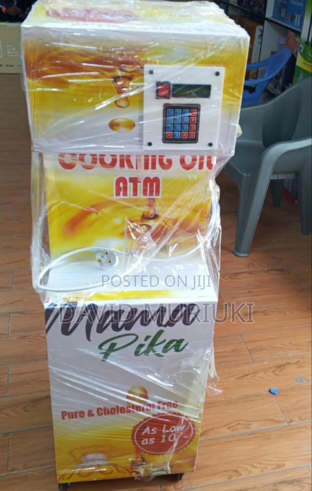 Automatic Cooking Oil Refill ATM Machine.