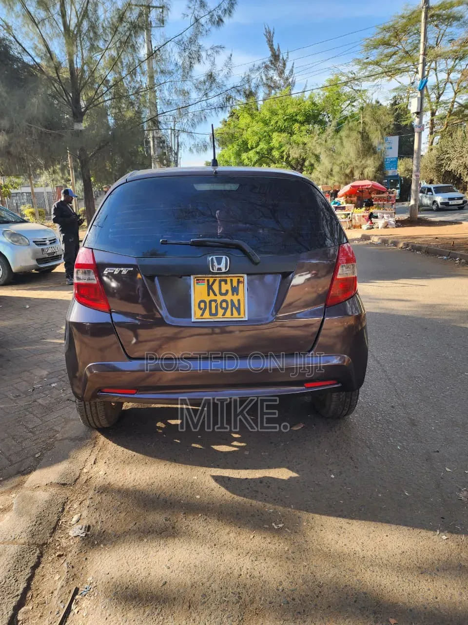 Honda Fit 2012 Gray
