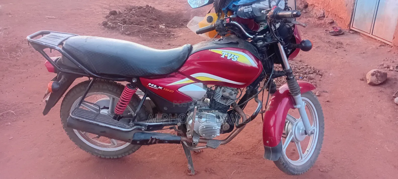 TVS HLX Plus ES 2023 Red