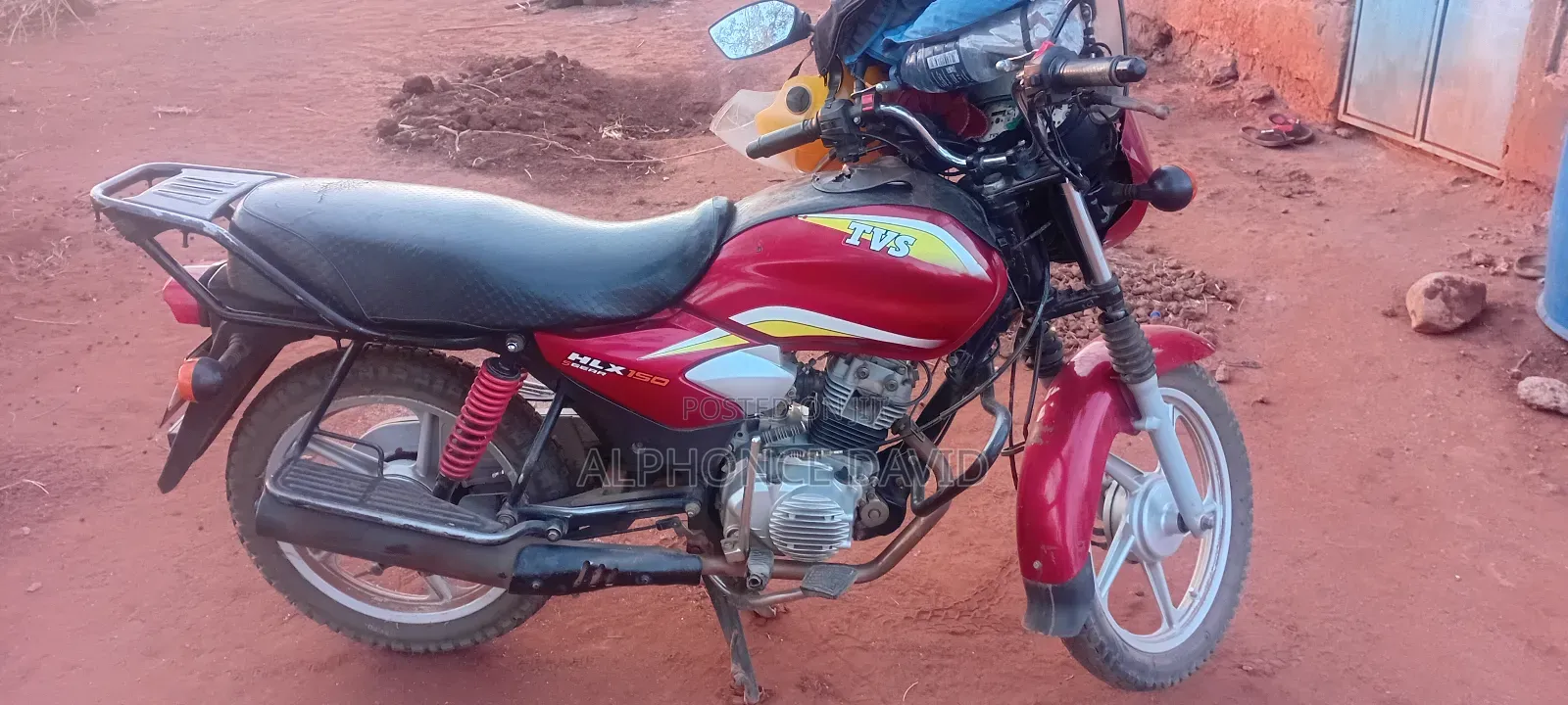 TVS HLX Plus ES 2023 Red