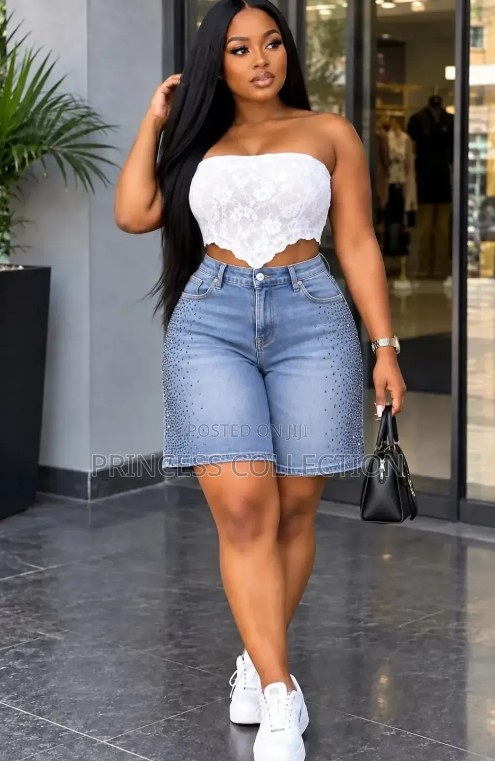 Ladies Denim Shorts