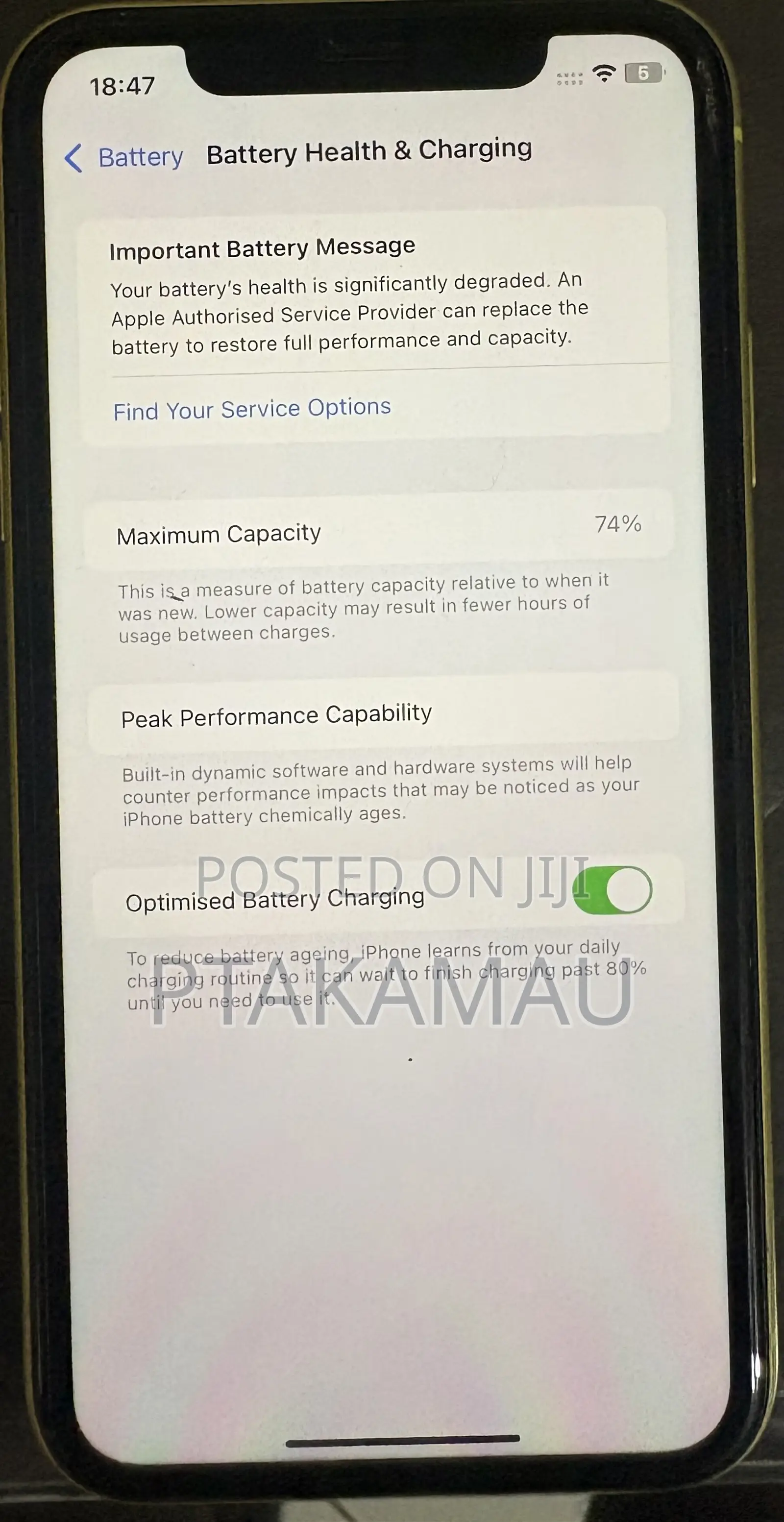Apple iPhone 11 128 GB Gold