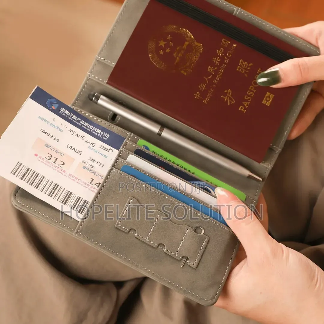 Quality Leather Passport Card Holders