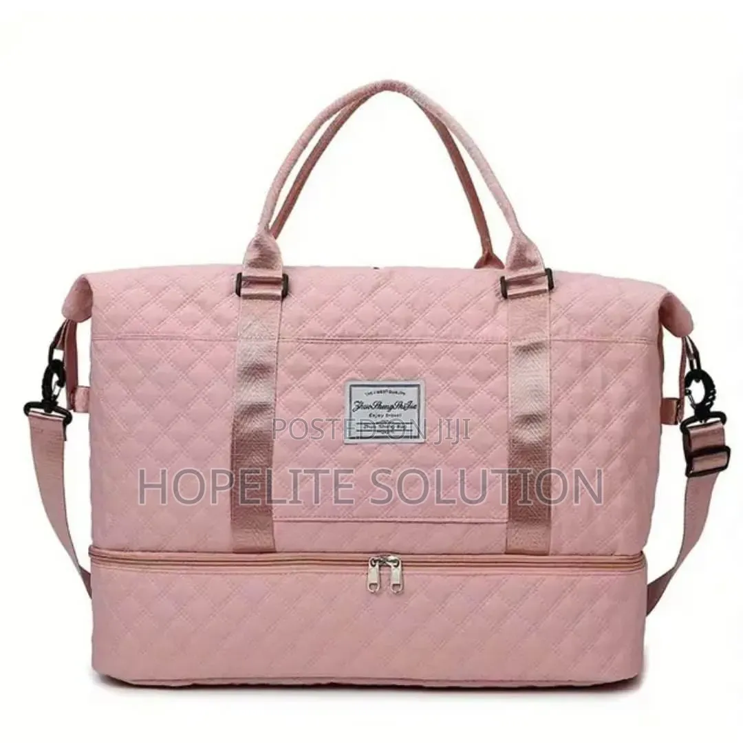 2in1 Compartment Duffle Bags Available With Shoe Bottom Compartment