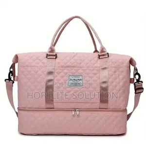 2in1 Compartment Duffle Bags Available With Shoe Bottom Compartment