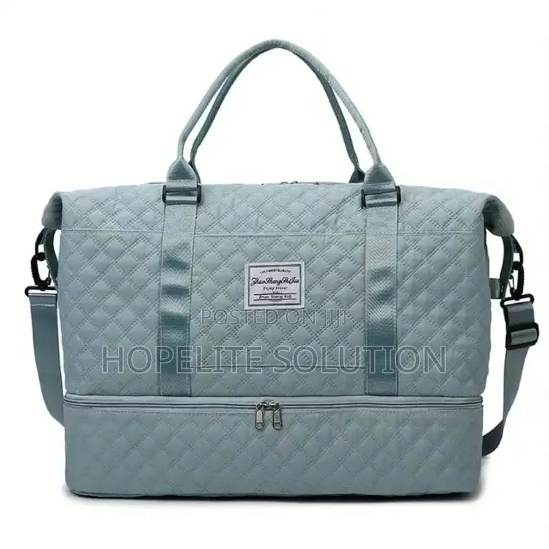 2in1 Compartment Duffle Bags Available With Shoe Bottom Compartment