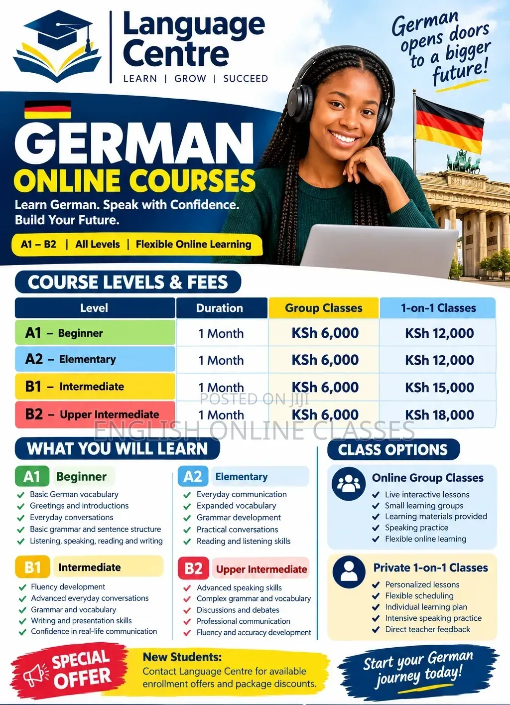 English and Swahili Online Classes