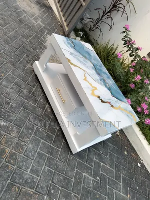 Blue Top Coffee Table