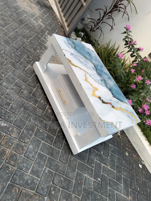 Blue Top Coffee Table - thumbnail 2